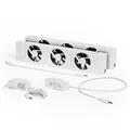 Produktbild: Heizkörper Ventilator 2er Set – 2 Stück Heizkörperventilatoren  energieeffizi...
