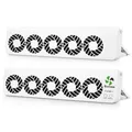 Produktbild: ecoCalm Duo Heizkörperventilatoren, 10er-Set „Smart“