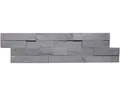 Produktbild: Wandverblender Naturstein Schiefer Schwarz Z60/15