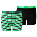 Produktbild: PUMA Boxershorts JUNGEN BASIC BOXER Printed Stripes 2P 152