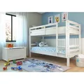 Produktbild: Inter Link Etagenbett Annika 90x200 cm Kiefer Massivolz weiss lackiert