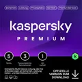 Produktbild: Kaspersky Premium (1 User, 5 Geräte/User, 12 Monate) (KL1047GDEFS-P-ESD)