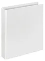 Produktbild: VELOFLEX 1151090 - Ringbuch Basic, DIN A5, 1 Stück, weiß, Füllhöhe 25 mm, Ringordner mit 2 Ring-Mechanik, Ordner schmal
