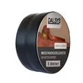 Produktbild: Dalsys Weichsockelleiste selbstklebend Schwarz 5m Klebeleiste, Abschlussleiste für Fugen in Wohnbereich, Küche, Bad, aus PVC Kunststoff