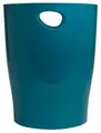 Produktbild: EXACOMPTA Mülleimer 8x Papierkorb Ecobin, Neo Deco - Bleu canard - 45328D, Papierkorb