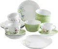 Produktbild: KAHLA Kombiset 16tlg. Wildblume Aquarell-Grün 39H224A69358C