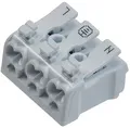 Produktbild: Lüsterklemme 3-polig mit Hebel Anschlussklemme wiederverwendbar I 0,75-2,5mm², max. 16A (1 Stück)