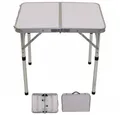 Produktbild: FoxOutdoor Campingtisch Camping-Tisch, klappbar, Alu, Tragegriff, 60x45x55 cm (Packung), 2 Tischhöhen ca. 25 / 55 cm