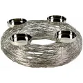 Produktbild: VOSS Design »Tangle« Kranz in silber  – erhältlich in 2 Größen