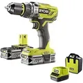 Produktbild: Ryobi R18PD3-0 Bohrschrauber-Schlagbatterie 18V 50Nm Kit 2x2,5 Ah