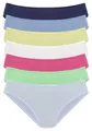 Produktbild: Vivance Jazz-Pants Slips (7er-Pack) in frischen und gedeckten Farben