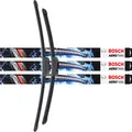 Produktbild: 3x Scheibenwischer Wischblatt 3397118908 600mm/450mm AeroTwin SET BOSCH AR604S