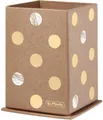Produktbild: Herlitz Tischaufsatz Stiftköcher 76x100x76mm Pappe Pure Glam