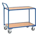 Produktbild: Fetra Tischwagen 2740, aus Metall und Holz, mit 2 Etagen, Tragkraft 300kg, 850 x 500mm