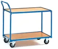 Produktbild: Fetra 2740 Tischwagen Stahl pulverbeschichtet Traglast (max.): 250kg Brillantblau (RAL 5007)