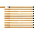 Produktbild: Filzstifte Stabilo Pen 68 Fluoreszierend Orange 10 Stück