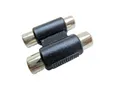 Produktbild: 2-fach Cinchkabelverbindungsstück, RCA Cinch für A/V Kabel, 2-2 Cinch Kupplungen