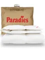 Produktbild: PARADIES Daunendecke 135x200 cm Ganzjahr 665g Füllgewicht - Elma 90 medium warm, Ganzjahresdecke mit Baumwollbezug + RDS-Entendaunen/-Federn 90% Daunen + 10% Federn