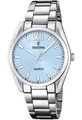 Produktbild: Festina Quarzuhr Boyfriend Damenuhr F20622-3 Hellblau Edelstahlband 36,8 mm