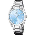 Produktbild: Festina Boyfriend Damenuhr F20622-3 Hellblau Edelstahlband 36,8 mm