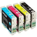 Produktbild: 4x Original Epson T0715 Tinte Patrone für Stylus SX 405 410 415 Blister