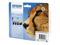 Produktbild: Epson T0715 Multipack - 4er-Pack - 23.9 ml - Schwarz, Gelb, Cyan, Magenta