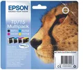 Produktbild: Epson Original T0715 Gepard Druckerpatronen - 4er Multipack (C13T07154012)
