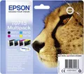 Produktbild: Epson Druckerpatrone T0715 Original Kombi-Pack Schwarz, Cyan, Magenta, Gelb C13T07154012