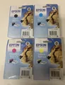 Produktbild: 4 x Orig.Epson Tintenpatrone T0711-T0714 C13T07114012-C13T07144012 T0715 DX4450