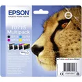 Produktbild: Epson Druckerpatrone T0715 Original Kombi-Pack Schwarz, Cyan, Magenta, Gelb