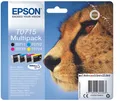 Produktbild: Epson Original T0715 Gepard Druckerpatronen - 4er Multipack (C13T07154012)