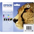 Produktbild: Epson Druckerpatrone T0715 Original Kombi-Pack Schwarz, Cyan, Magenta, Gelb C...