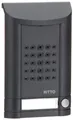 Produktbild: Schneider Electric Ritto Türstation, Minivox, Audio für 1-Familienhaus, Ersatzteil, Gegensprechanlage mit Beleuchtung und Klingeltaste, Außeneinheit, anthrazit, Artikelnummer 1271941