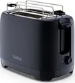 Produktbild: Tefal Toaster TT2M18 | 2-Scheiben-Toaster | extra breite Schlitze | Brötchenaufsatz | Krümelschublade | 850 W | schwarz