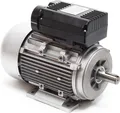 Produktbild: Wiltec Elektromotor 230 V 1,5 kW (2 PS) 1-phasig 2-polig E-Motor mit Anlaufkondensator 2850 U/min und Aluminiumwicklung