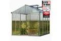 Produktbild: GFP Gewächshaus Premium 22, 10 mm Wandstärke, mit 2 automatischen Fensteröffnern