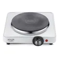 Produktbild: Kochplatte, Einzel Temperaturregler, Kompakt, Federweg, Camping 185 mm, 1500 W 1