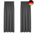 Produktbild: Deconovo 2 Stück Verdunkelungsvorhänge für Tür, Thermo, Kälteschutz, für Fenst