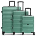 Produktbild: Redolz Essentials 08 3-SET 4 Rollen Kofferset 3-teilig  grün