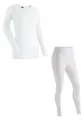 Produktbild: Maier Sports Lena, Damen Wäsche-Set, Hochwertiges Wäsche-Set für kalte Wintertage beim Skifahren oder eisige Wandertouren, dryprotec Technologie, Atmungsaktiv, Weiß, XL