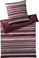 Produktbild: Joop! Bettwäsche Micro Lines deep Rose 1 Bettbezug 155 x 220 cm + 1 Kissenbezug 80 x 80 cm