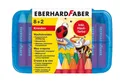 Produktbild: Eberhard Faber Wachsmalkreiden dreiflächig, 10 Stück