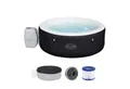 Produktbild: Bestway Whirlpool 60001 LAY-Z-SPA Whirlpool Miami AirJet, Aufblasbar, (Komplett Set, 1-tlg., Thermo-Abdeckung, Chemikaliendosierer, Filterkartusche, Flicken), Ø 180 x 66 cm, rund