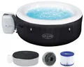 Produktbild: Pool Whirlpool LAY-Z-SPA Miami AirJet rund 4 Pers 180 x 66 cm schwarz Aufblasbar