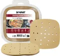 Produktbild: ScanPart 2910070006 Heißluftfritteusenpapier perf. 16x16cm