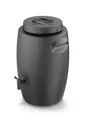 Produktbild: Fass zur Herstellung von organischem Dünger - 55 Liter - Kunststoff Dünger Tank 60 x 38 cm anthrazit - Kompost Behälter Düngerfass Flüssigdünger Jauche Herstellung aus Garten- und Wiesenpflanzen