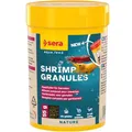 Produktbild: sera Shrimp Granules 100 ml (55 g) | Natürliches Garnelenfutter mit Spirulina & Erlenzapfen für Süß- & Salzwasser Aquarien | Fördert Gesundheit, Farbenpracht & Abwehrkräfte | Ohne Farbstoffe