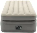 Produktbild: Intex TWIN Comfort elevated airbed Luftbett 220-240V Interne Pumpe Beige Braun
