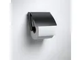 Produktbild: Keuco Plan Black Selection Toilettenpapierhalter 14960370000 schwarz, mit Deckel