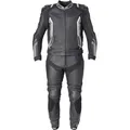 Produktbild: GMS GR-1 2-Teiler Motorrad Lederkombi, schwarz-grau-weiss, Größe 56 114 für Männer